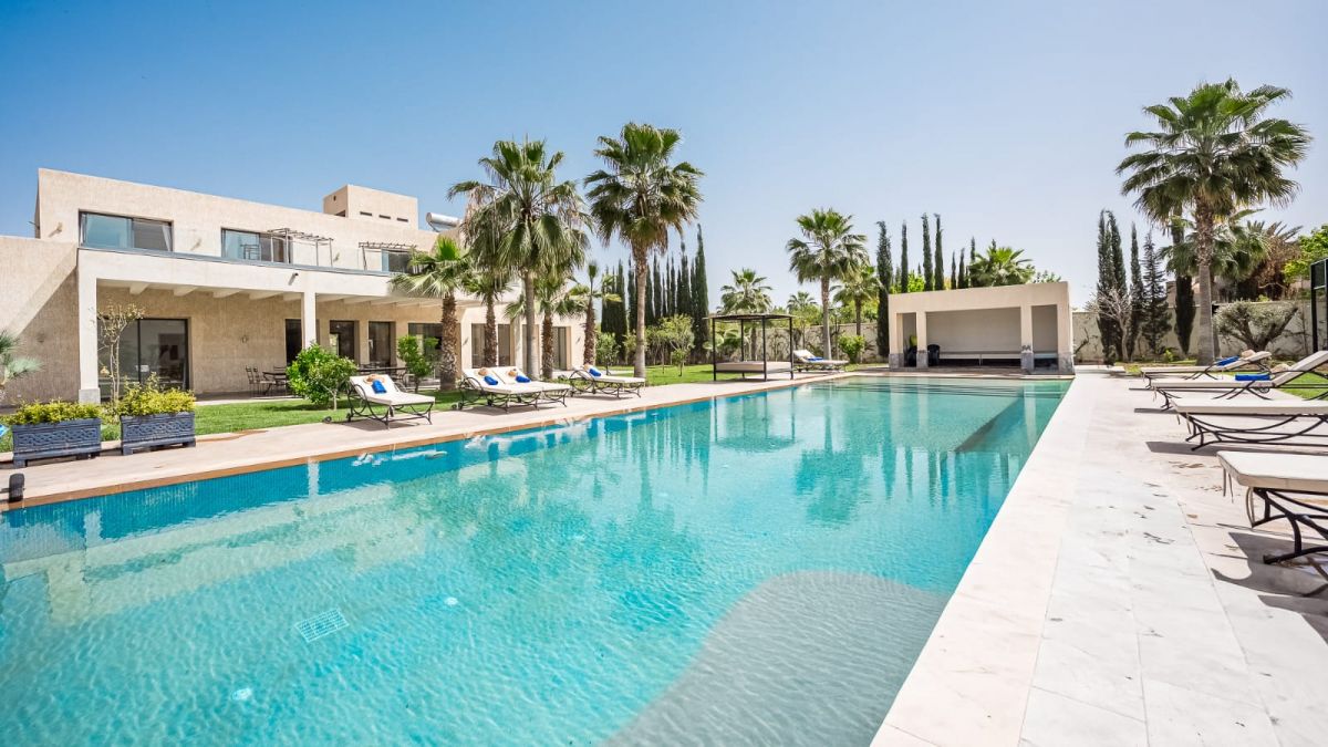 5 vue villa piscine
